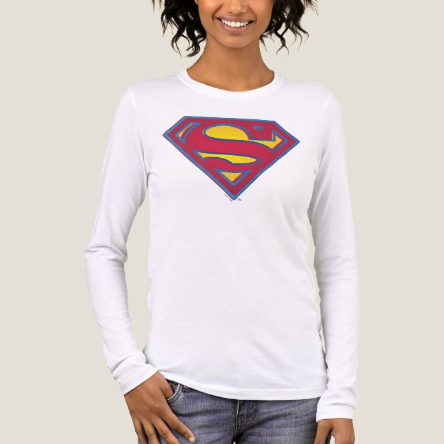 Camiseta Triblenda Superman S-Shield | Logotipo de punto (Anverso)