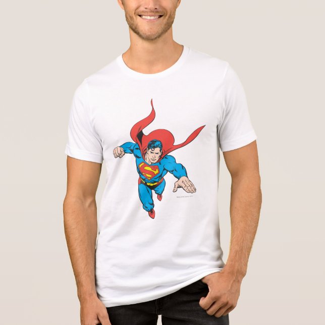 Camiseta Triblenda Superman Salta Adelante (Anverso)