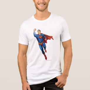 Camiseta Triblenda Superman volando a la izquierda