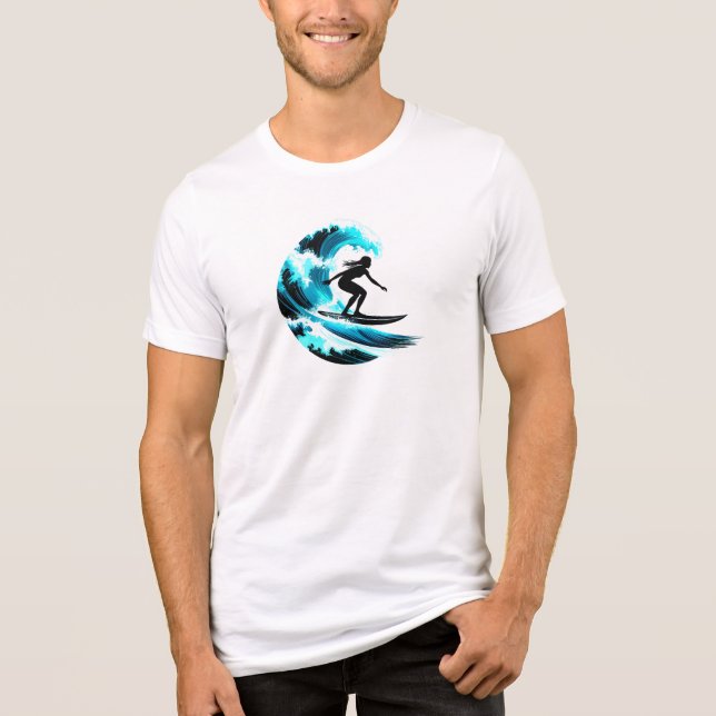 Camiseta Triblenda surfing (Anverso)