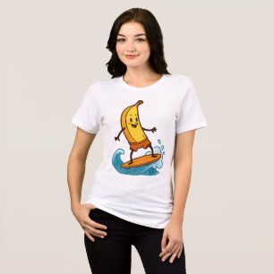 Camiseta Triblenda Surfista de plátano