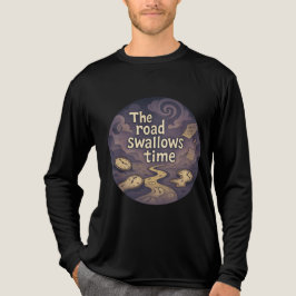 Camiseta Triblenda Surreal Time Vortex Graphic TeeT-Shirt