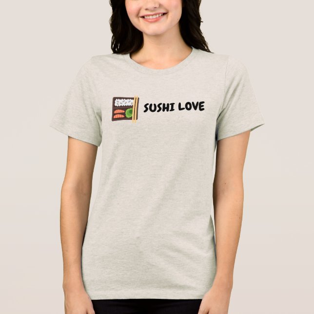 Camiseta Triblenda Sushi lover T-shirt (Anverso)