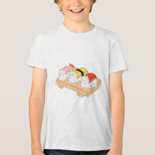 Camiseta Triblenda Sushimeow: Perfección en un plato