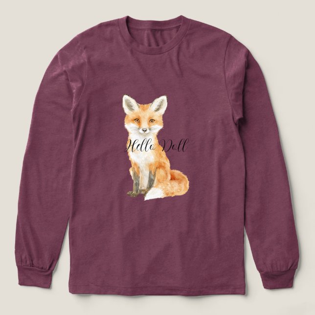 Camiseta Triblenda Sweet Fox (Diseño traserp)
