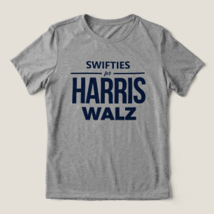 Camiseta Triblenda Swifties para Harris Walz