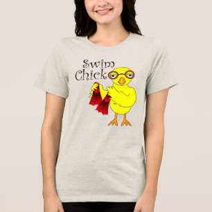 Camiseta Triblenda Swim Chick Text