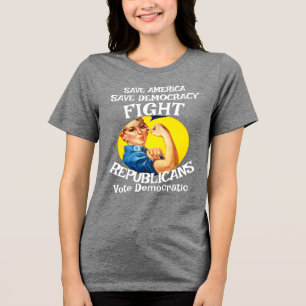 CAMISETA TRIBLENDA T GOBIERNO FISA ATF TSA FEMA HUD IRS DHS LF GSW CO