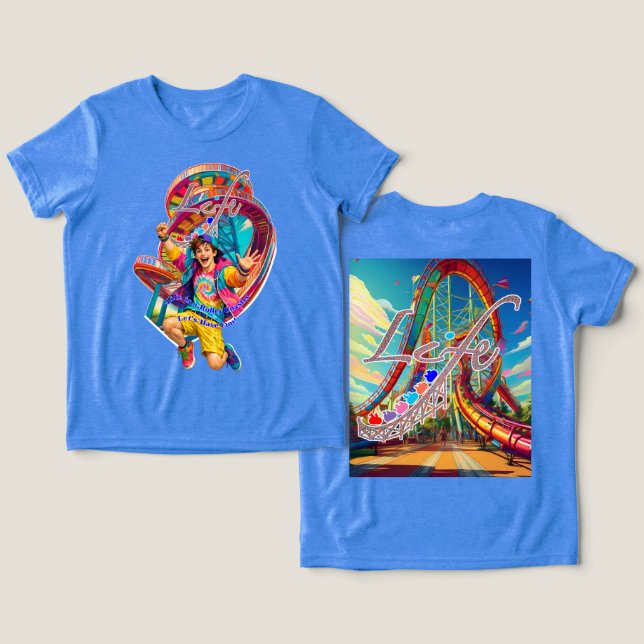 Camiseta Triblenda T-Shirt (Diseño Anverso y Reverso)