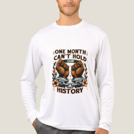 Camiseta Triblenda T-Shirt-Black History Month 100 Years