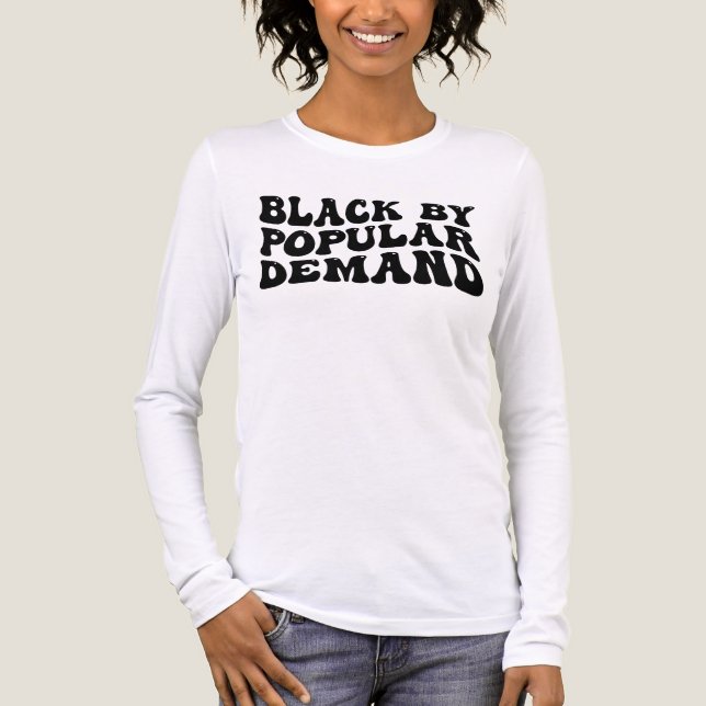 Camiseta Triblenda T-Shirt-Black History Month 100 years (Anverso)
