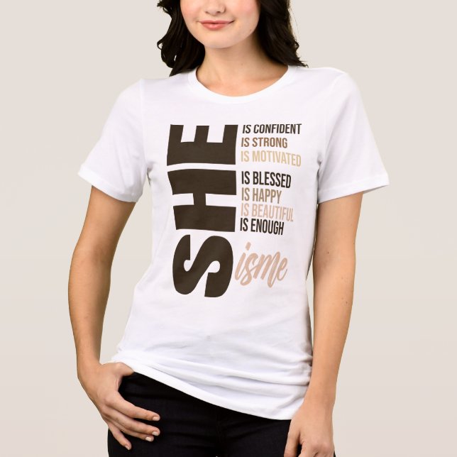 Camiseta Triblenda T-Shirt-Black History Month 100 Years (Anverso)