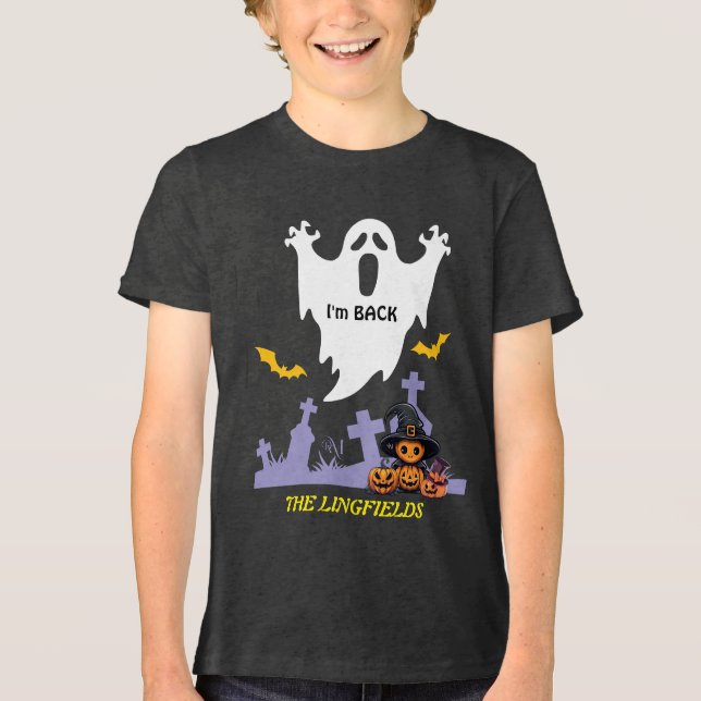Camiseta Triblenda T-Shirt :  HALLOWEEN I'm Back #8 (Anverso)