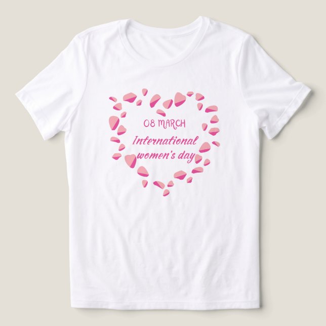 Camiseta Triblenda T-shirt -International women's day,  (Diseño delantero )