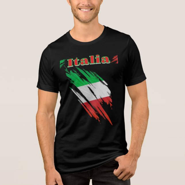 Camiseta Triblenda T-Shirt ITALIA (Anverso)
