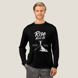 Camiseta Triblenda T_Shirt Never Settele , Stay Strong 