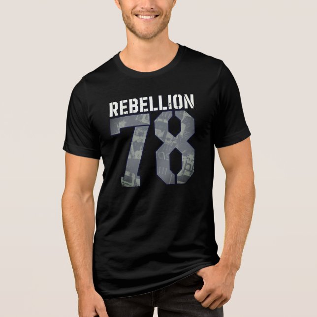 Camiseta Triblenda T-Shirt Rebellion78  (Anverso)