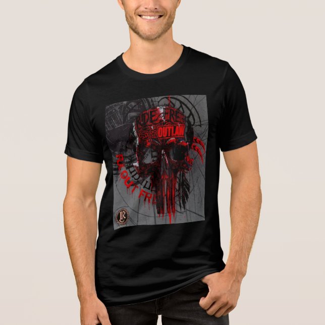 Camiseta Triblenda T-Shirt REBELLION78 OUTLAW  (Anverso)