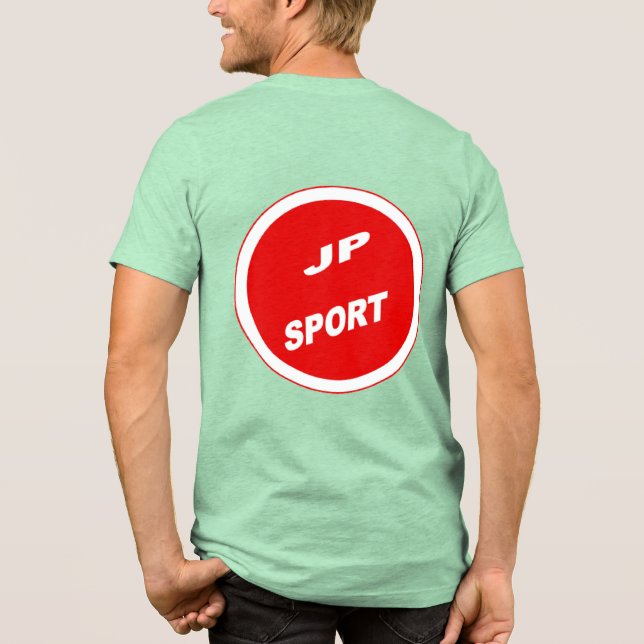 Camiseta Triblenda T-shirt vert dos homme  JAPAN  SPORT  (Reverso )