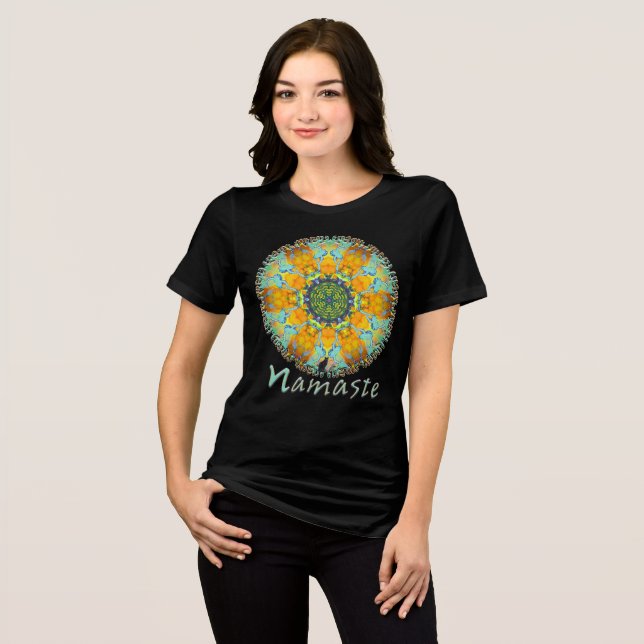 Camiseta Triblenda Taboo Namaste Kaleidoscope (Anverso Completo)