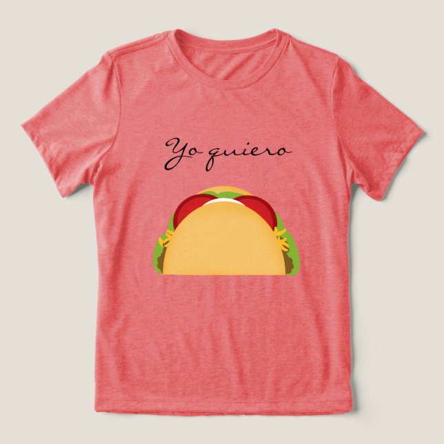 Camiseta Triblenda Taco (Diseño delantero )