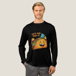 Camiseta Triblenda Taco 'Bout It - Funny Happy Taco Personalizado