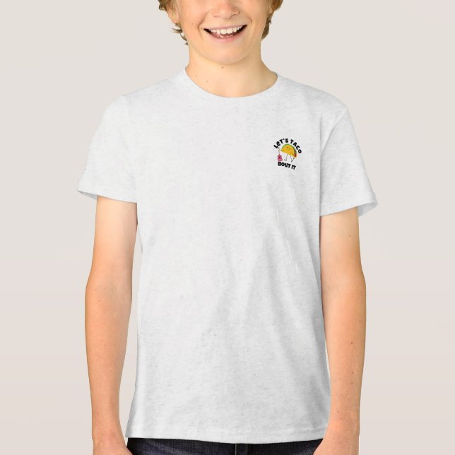 Camiseta Triblenda "Taco Guitar T-Shirt - Gracioso Tee Mexicano De Co (Anverso)