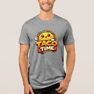 Camiseta Triblenda Taco Time - Fiasco de la Fiesta - Frikis de la Com