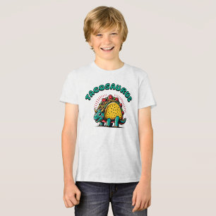 Camiseta Triblenda Tacosaurus Dinosaurio Divertido