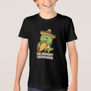 Camiseta Triblenda Tacosaurus T-Rex Dinosaurio Divertido Hambriento C