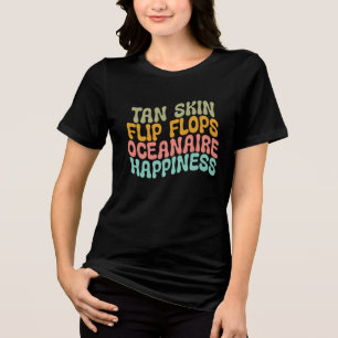 Camiseta Triblenda Tan Skin, Flip Flops