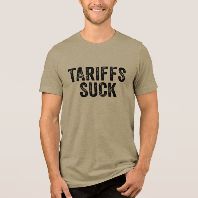 Camiseta Triblenda Tarifas Suck - Antiaranceles (Anverso)