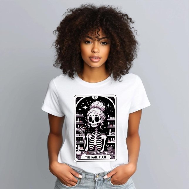 Camiseta Triblenda Tarot Nail Technician Business (Subido por el creador)