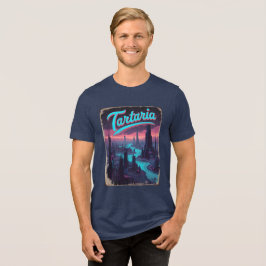 Camiseta Triblenda Tartaria Mud Flood Cyberpunk Vintage