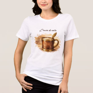 Camiseta Triblenda Tasse l'encre du matin