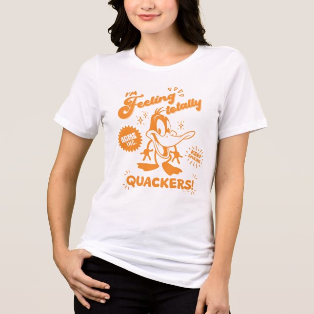 Camiseta Triblenda Tasty Retro DAFFY DUCK™ (Anverso)
