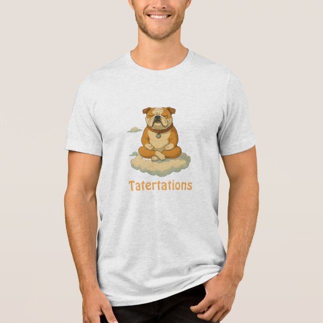 Camiseta Triblenda Tatertación, sabiduría del bulldog (Anverso)
