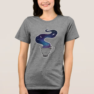 Camiseta Triblenda Taza de cielo nocturno de galaxia celestial