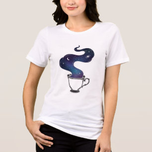 Camiseta Triblenda Taza de cielo nocturno de galaxia celestial