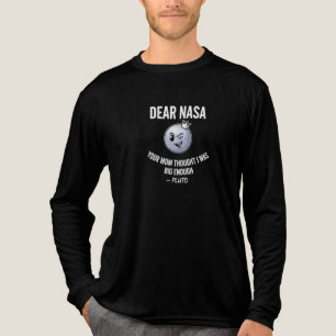 Camiseta Triblenda Taza divertida de la NASA con meme de Plutón - Tu