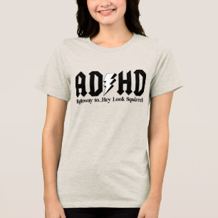 Camiseta Triblenda TDAH Camino a...¡Hey Mira Ardilla! 