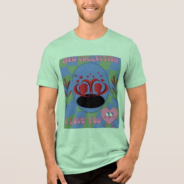 Camiseta Triblenda "Te amo" (Anverso)