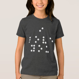 Camiseta Triblenda Te amo (Braille)