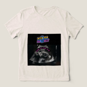 Camiseta Triblenda Te deseo lo mejor - Bebé en camino