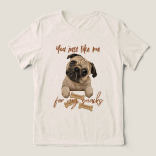 Camiseta Triblenda Te gusto por mis bocadillos