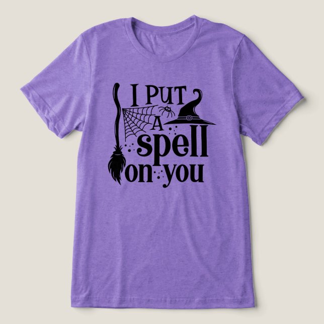 Camiseta Triblenda "Te Puse Un Hechizo" (Diseño delantero )