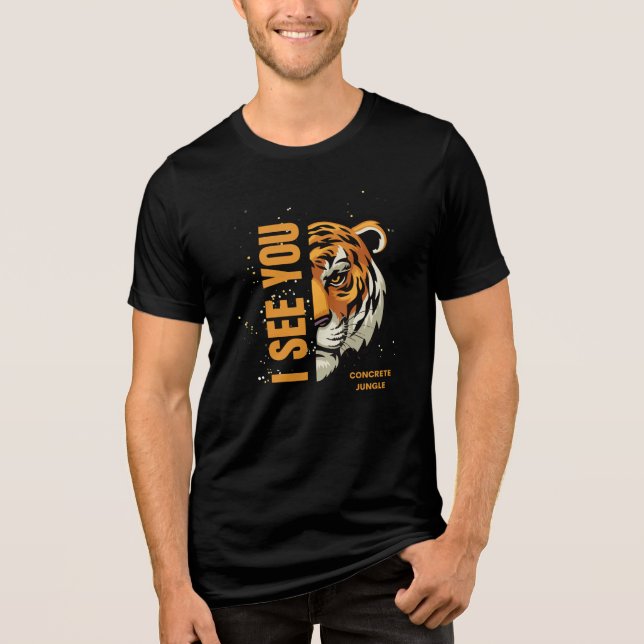 Camiseta Triblenda Te Veo | Jungla de concreto (Anverso)