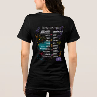 Camiseta Triblenda Team Cherokee Unbreakable Tour Women's Tee (Black)