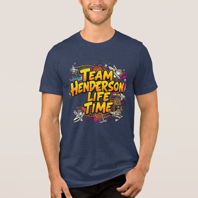 Camiseta Triblenda Team Henderson (Anverso)