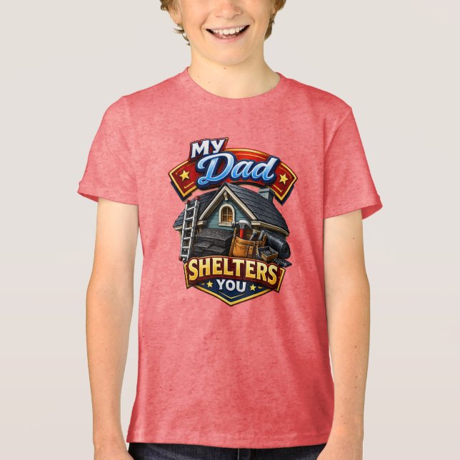 Camiseta Triblenda Techador/Constructor de Viviendas (Anverso)